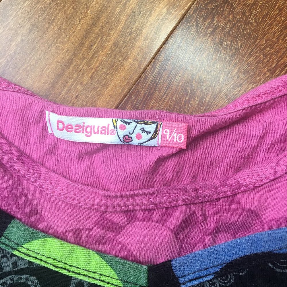 Desigual Girls Black Long Sleeved T-shirt - Picture 3 of 5